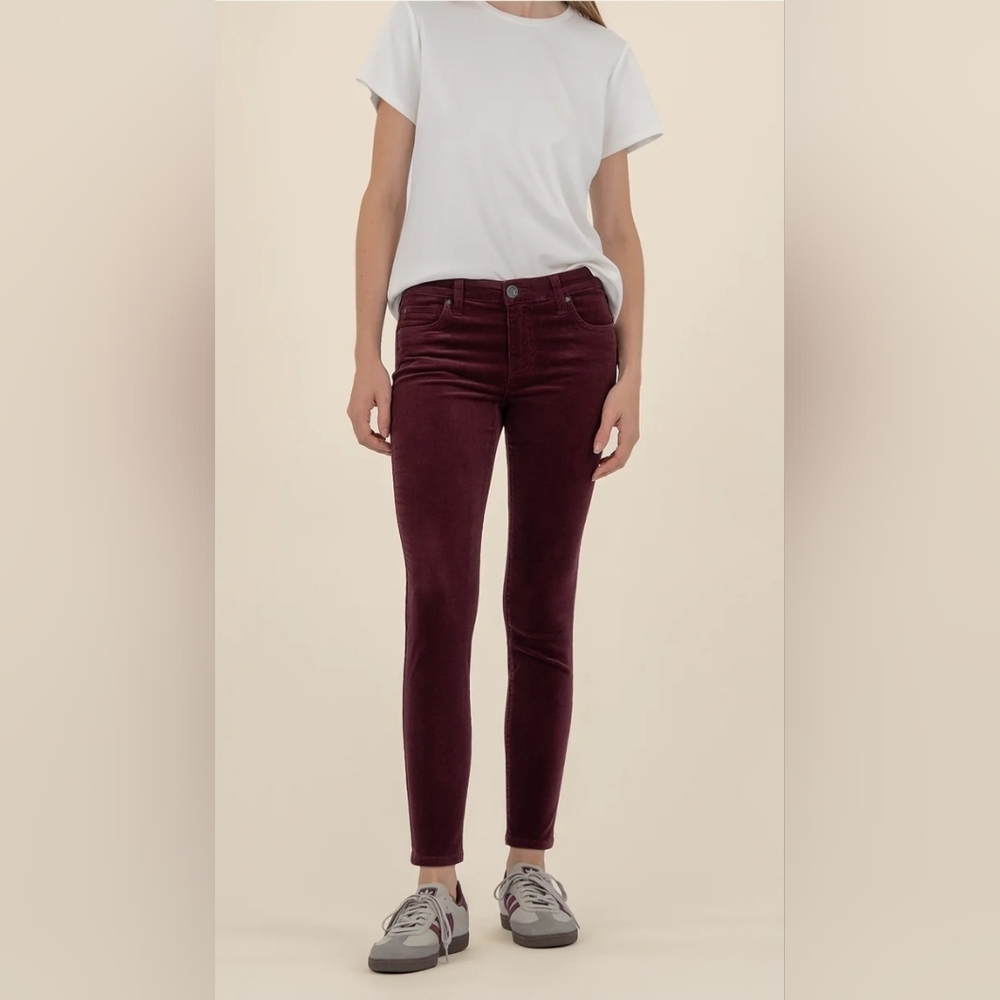 Kut From The Kloth Corduroy Jeans DIANA Fab AB Skinny High Rise